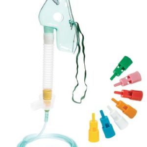 Μάσκα οξυγόνου Venturi παιδική με 7 βαλβίδες