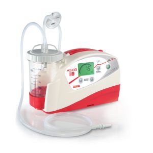 Αναρρόφηση New Askir 118 Emergency,  26Lt /min  (Ρεύματος – Μπαταρίας Λιθίου)