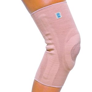 Eπιγονατίδα ελαστική με Μπανέλες & Επίθεμα Σιλικόνης Aqtivo Skin / Ref: P701BG