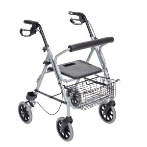Περιπατητήρας Rollator Αλουμινίου “Silver”