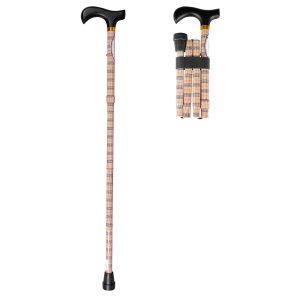 Μπαστούνι Αλουμινίου Σπαστό Καρό