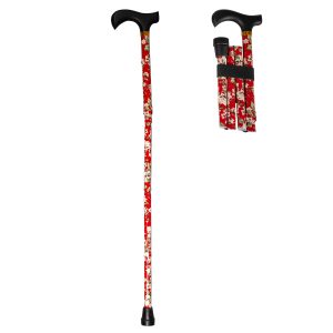 Μπαστούνι Αλουμινίου Σπαστό Red Flower