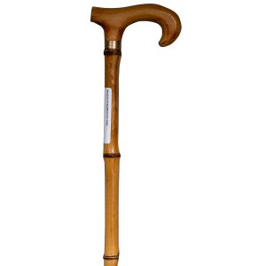 Μπαστούνι Bamboo με ξύλινη λαβή