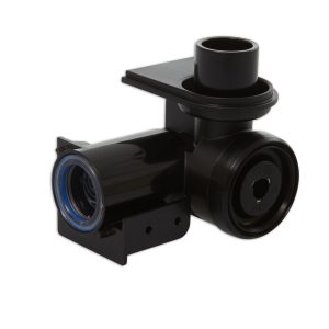 Προσαρμογέας σωλήνα διπλού κυκλώματος LUISA (μαύρο) (ΚΠ)