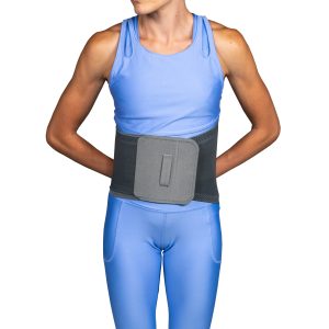 Ζώνη οσφύος με μπανέλες με 3D ύφανση (W2442)