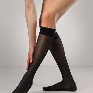 Καλτσά κάτω γόνατος 70 DEN 10-14 mmHg Μαύρη (B11)